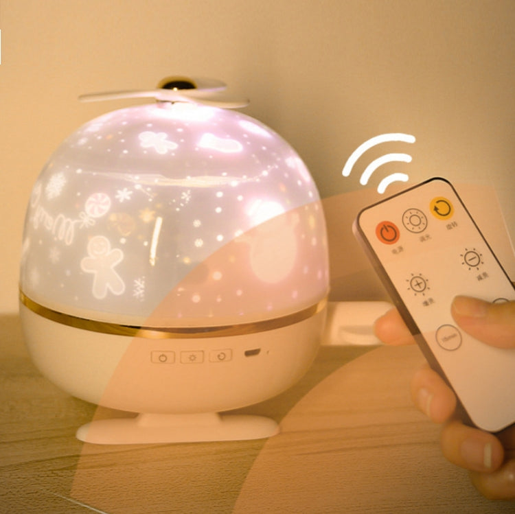 3W Aircraft Starry Sky Projector Light Rotating Starry Night Light Remote Control Ver.