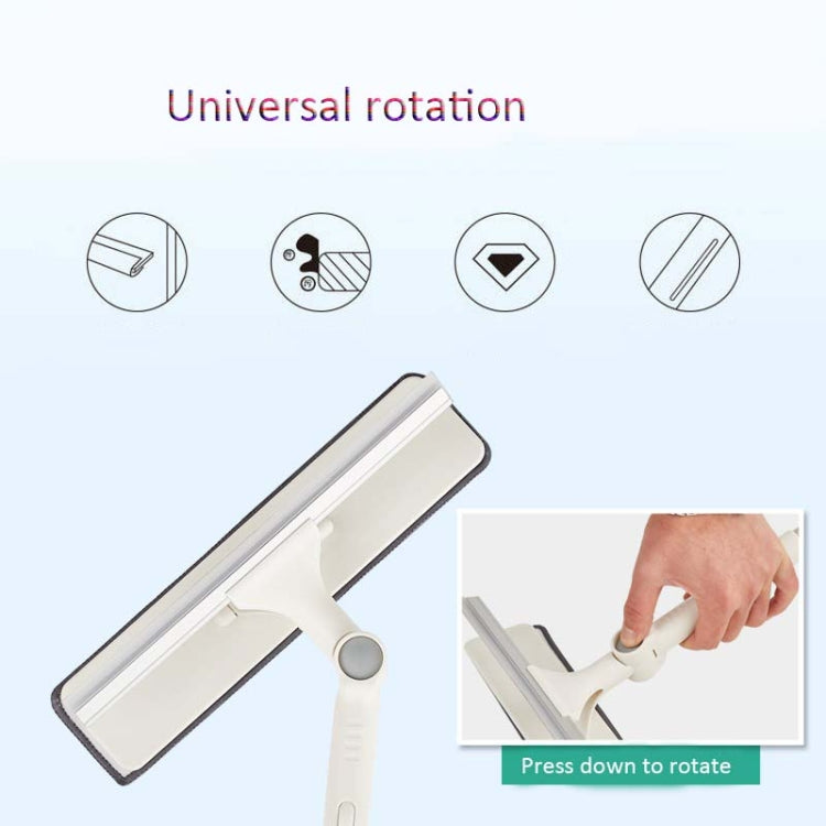 Universal Rotating Retractable Window Cleaner Large Area Window Cleaner, Specification: Standard + 2 Pieces Of Cloth