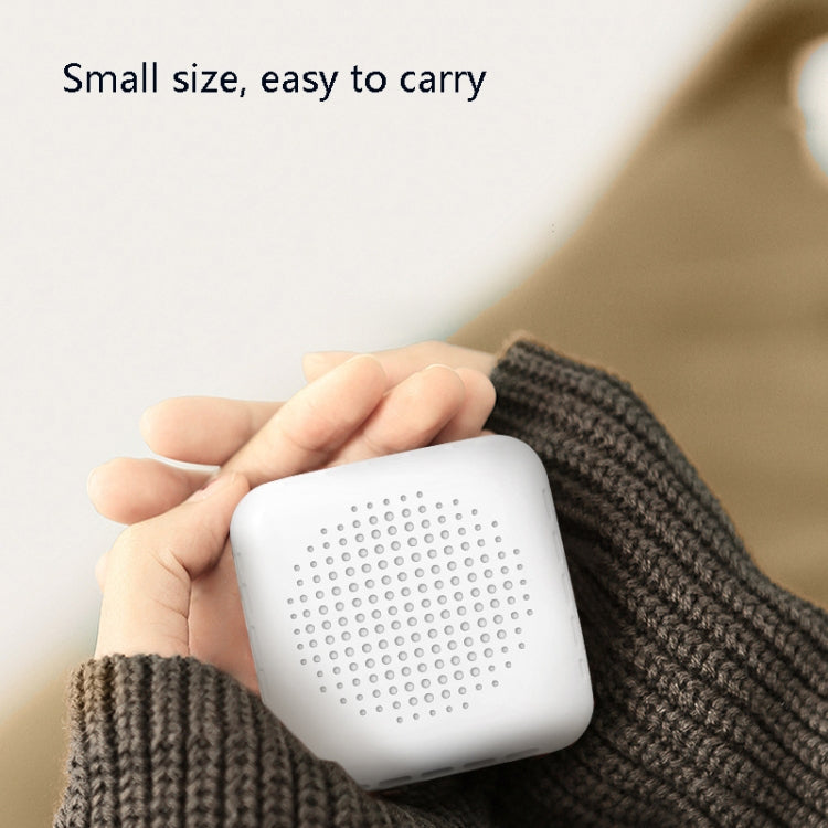 Car Aroma Diffuser Small Mini Portable Fragrance Diffuser Indoor Air Purification Waterless Silent Diffuser, Colour: White(Complete Set)