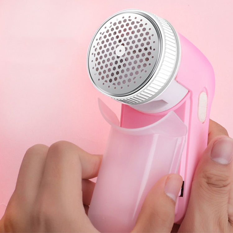 2 PCS Portable USB Depilator For Home Dormitory Coat Plush Woolen Sheets(Pink)