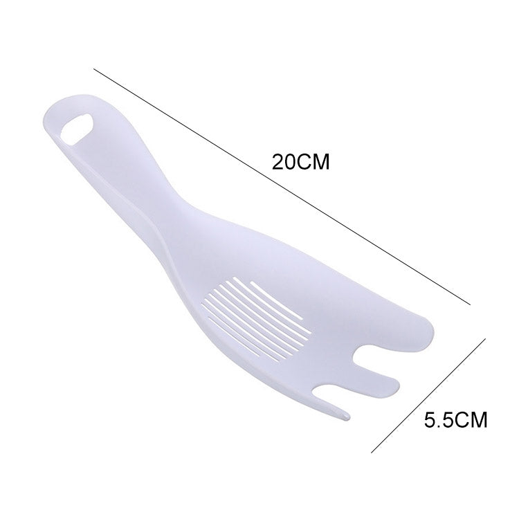 10 PCS Household Kitchen Portable Multifunctional Rice Washing Spoon Drainer
