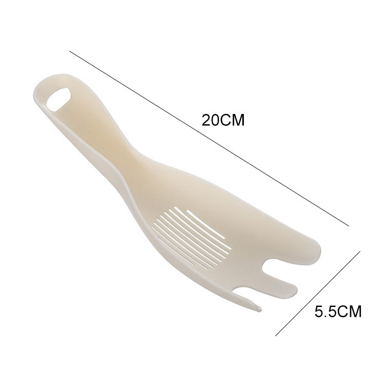 10 PCS Household Kitchen Portable Multifunctional Rice Washing Spoon Drainer