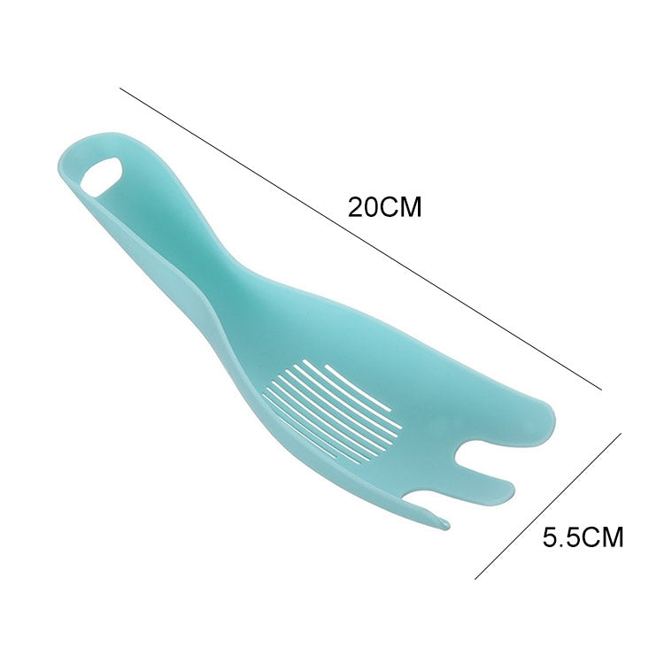 10 PCS Household Kitchen Portable Multifunctional Rice Washing Spoon Drainer