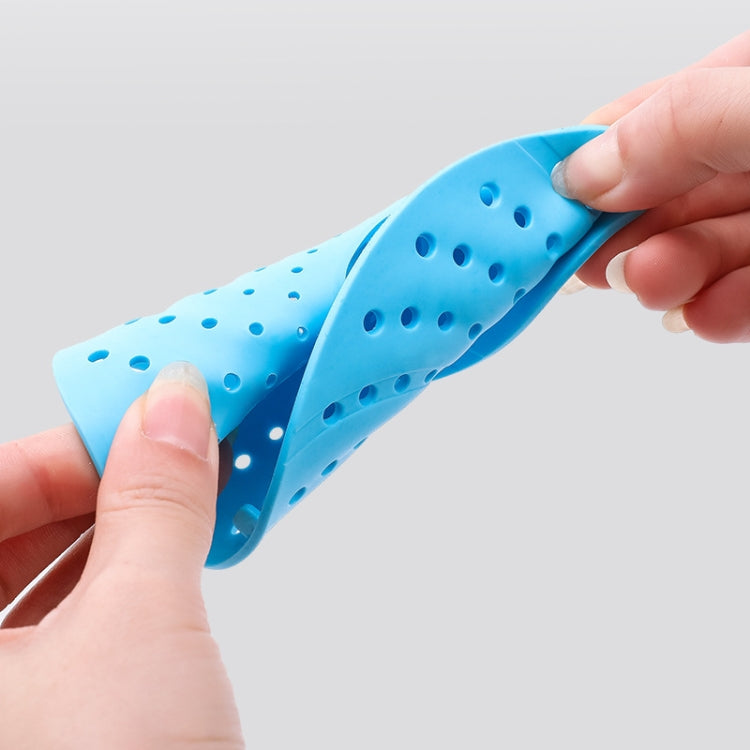 20 PCS UFO Suction Cup Floor Drain Home Hair Anti-Blocking Pool Filter Net(Blue)