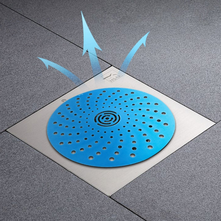 20 PCS UFO Suction Cup Floor Drain Home Hair Anti-Blocking Pool Filter Net(Blue)