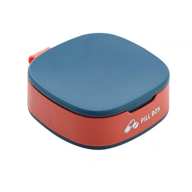 3 PCS Portable Flip Pill Box Sealed Environmental Protection Pill Box Mini Pill Box