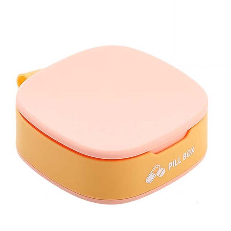 3 PCS Portable Flip Pill Box Sealed Environmental Protection Pill Box Mini Pill Box