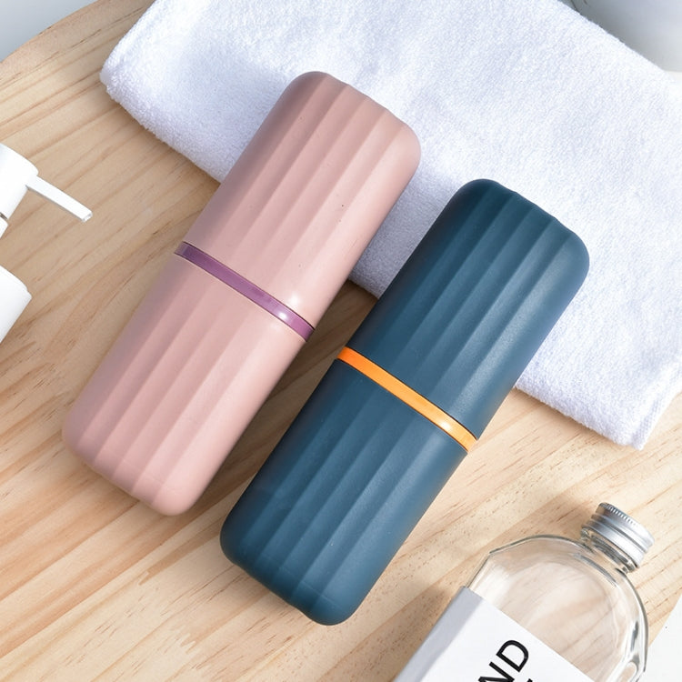 8 PCS Simple Home Travel Mouthwash Cup Toothpaste Storage Box Dental Kit
