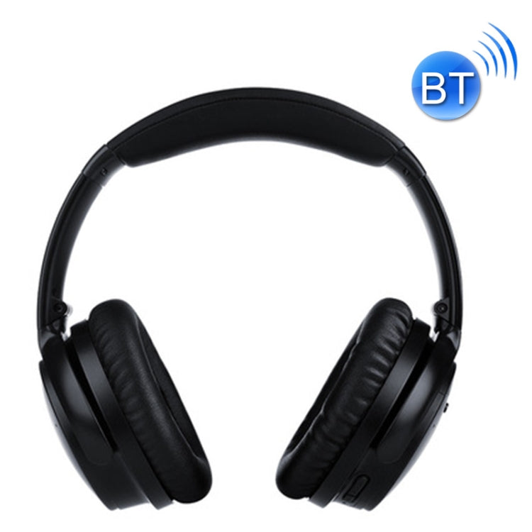 QC35 Heavy Bass Sports Outdoor ANC Active Noise Cancelling Bluetooth Headset(Black)