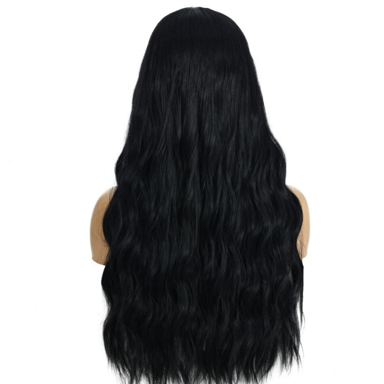 Ladies Wavy Curly Hair Wig Gradient Long Curly Hair Wig