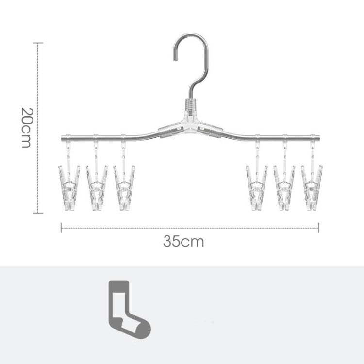 2 PCS Aluminum Alloy Hanger Household Pants Rack Seamless Non-Slip Clothing Support, Style: Small Clothes Hangers