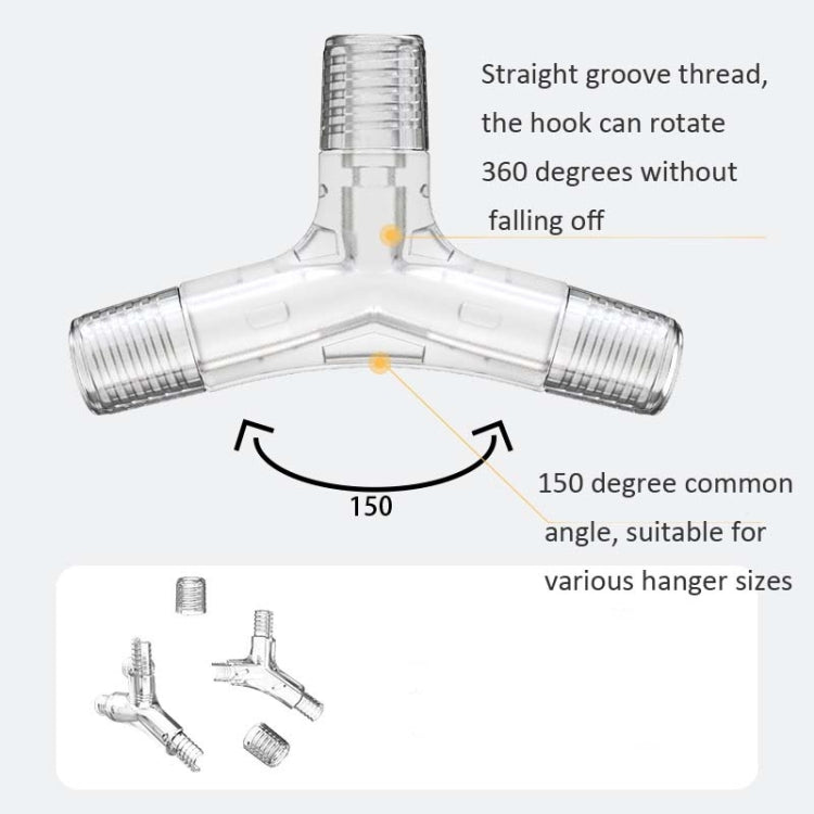 2 PCS Aluminum Alloy Hanger Household Pants Rack Seamless Non-Slip Clothing Support, Style: Seamless Hanger