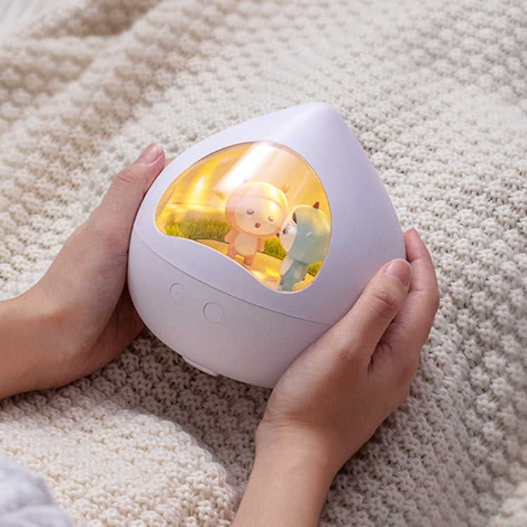 LLD-D301 Revolving Music Light Romantic Atmosphere Night Light Bedside Dream Decompression Lamp