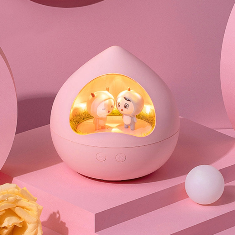 LLD-D301 Revolving Music Light Romantic Atmosphere Night Light Bedside Dream Decompression Lamp