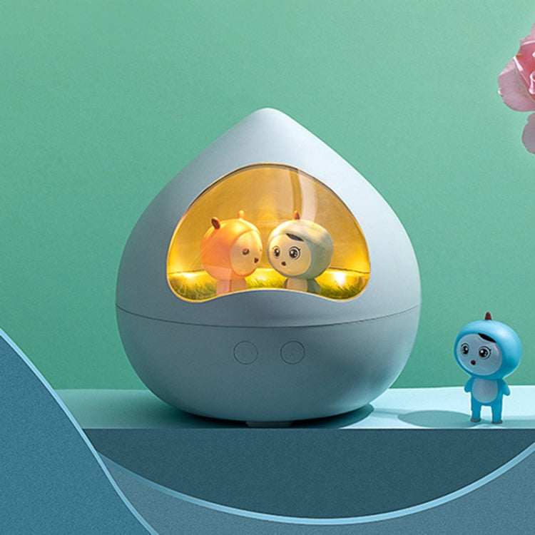LLD-D301 Revolving Music Light Romantic Atmosphere Night Light Bedside Dream Decompression Lamp