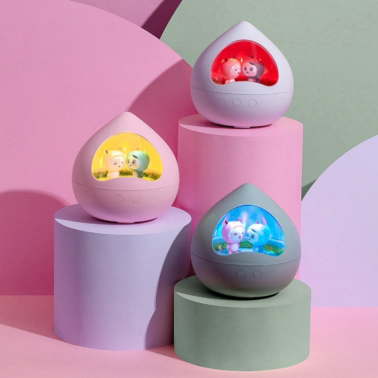 LLD-D301 Revolving Music Light Romantic Atmosphere Night Light Bedside Dream Decompression Lamp
