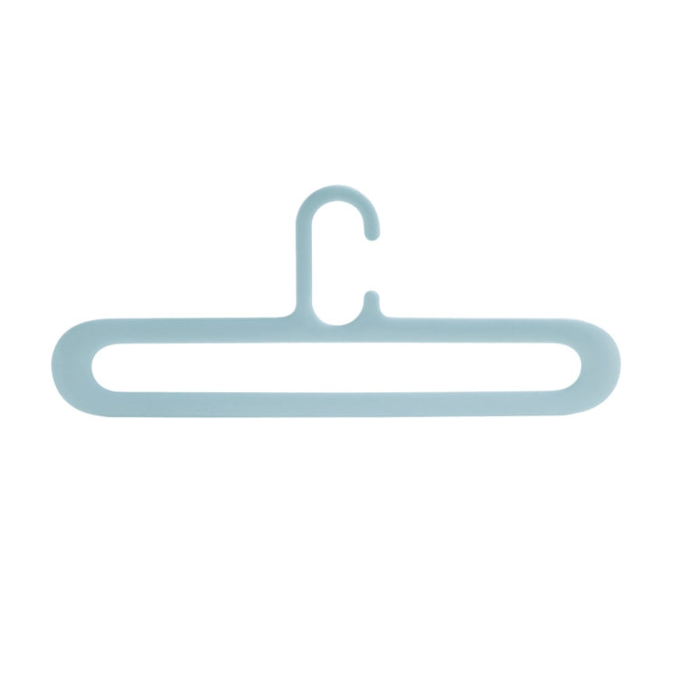 10 PCS Hanger Plastic Fit Non-Slip Clothes Rack Simple And Flexible Storage Hanger Hook