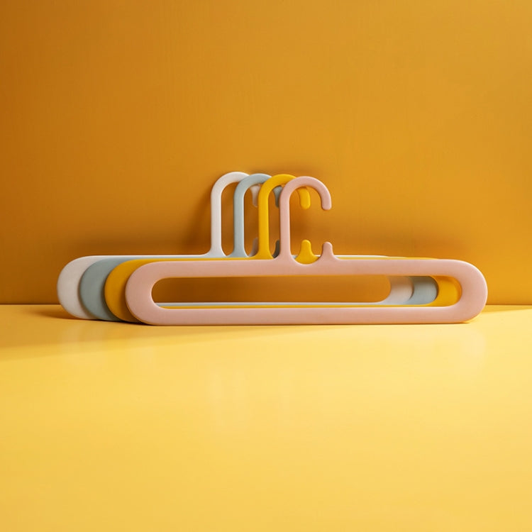 10 PCS Hanger Plastic Fit Non-Slip Clothes Rack Simple And Flexible Storage Hanger Hook