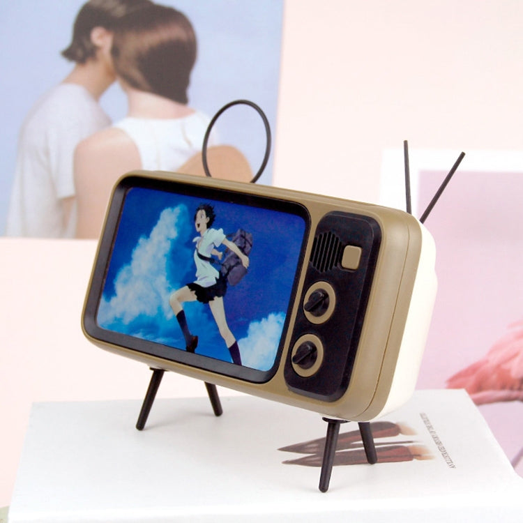 TV-JCZN-010 Desktop Retro Bluetooth Speaker with Holder