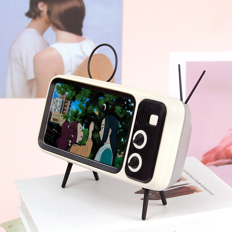 TV-JCZN-010 Desktop Retro Bluetooth Speaker with Holder