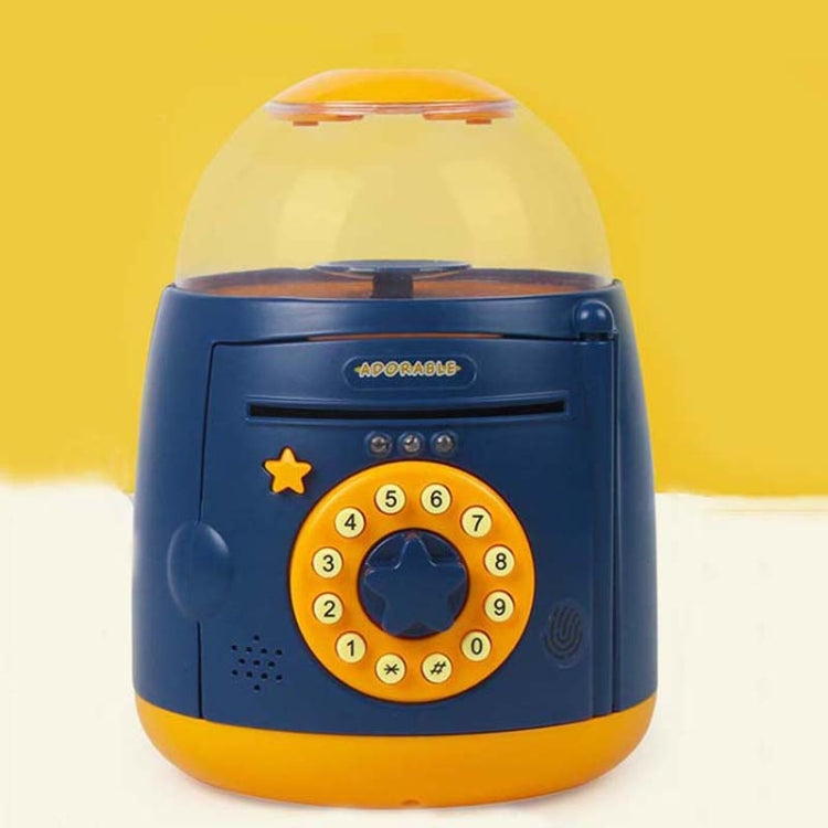 Egg Steamer Shape Automatic Accoun Fingerprint Piggy Bank