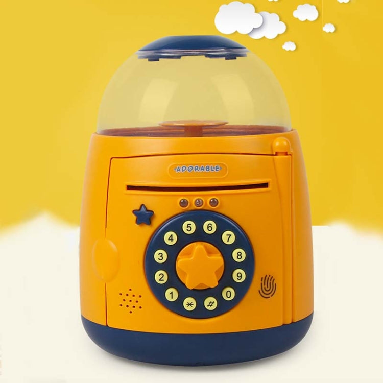 Egg Steamer Shape Automatic Accoun Fingerprint Piggy Bank