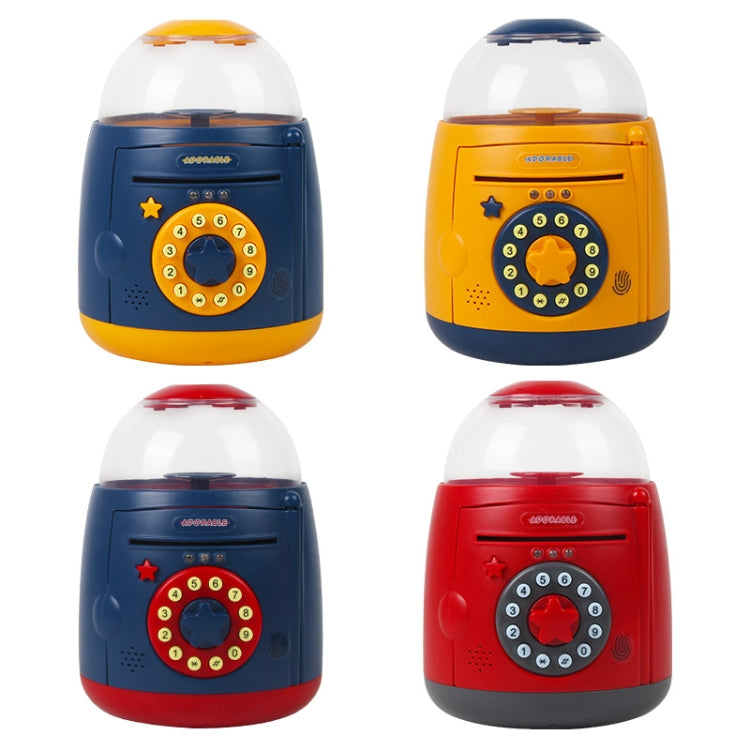 Egg Steamer Shape Automatic Accoun Fingerprint Piggy Bank