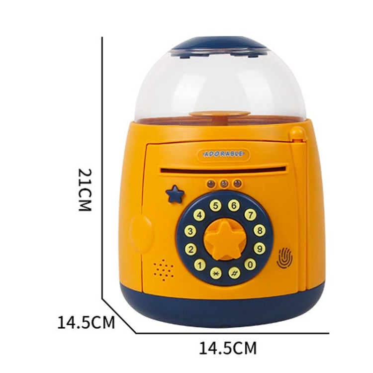 Egg Steamer Shape Automatic Accoun Fingerprint Piggy Bank
