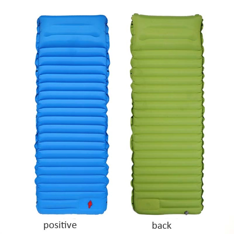 Outdoor Camping Foot Type Automatic Portable Inflatable Bed Beach Mat Picnic Mat Folding TPU Air Cushion