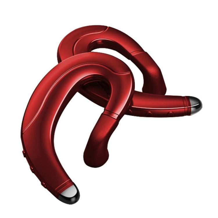 F88 Bluetooth Sports Wireless Earphones, Colour: TWS Binaural Red