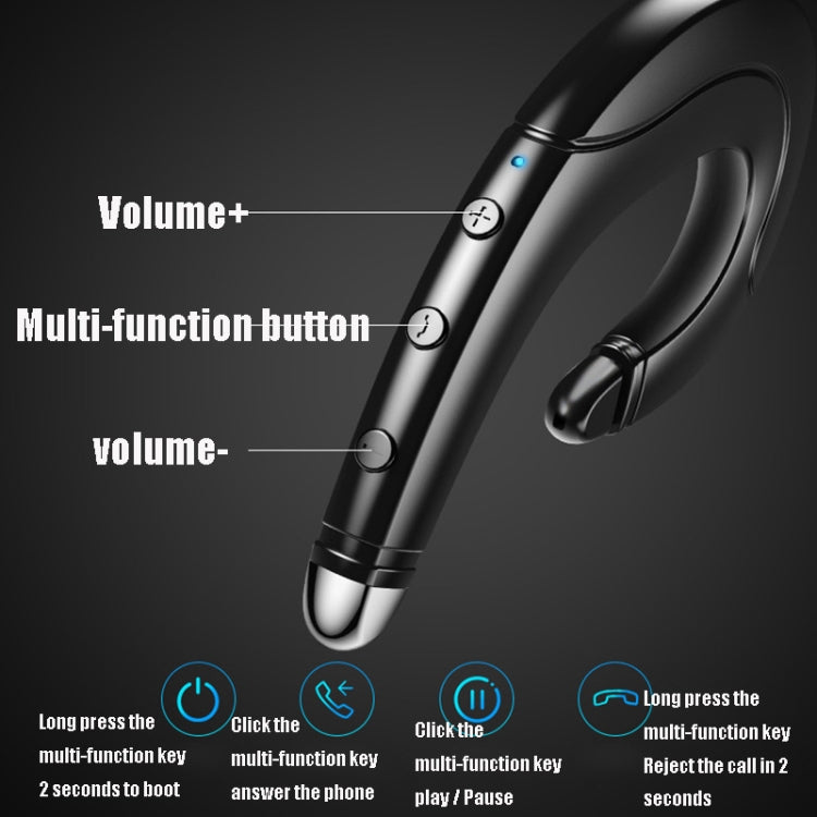F88 Bluetooth Sports Wireless Earphones, Colour: TWS Binaural Red