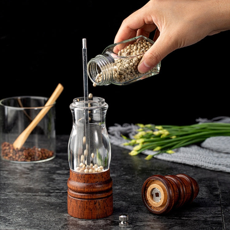 Wooden Lighthouse Shape Pepper Grinder Household Manual Sea Salt Grinding Tool, Specification: 8 inch