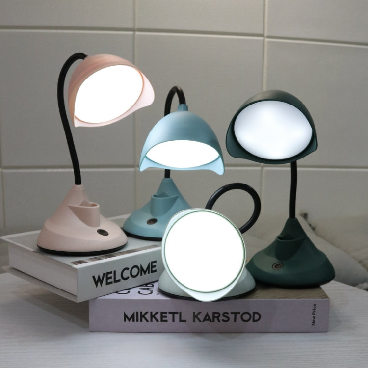 FY7712 USB Reading Desk Lamp Dormitory Bedside Energy-Saving Night Light with Pen Holder