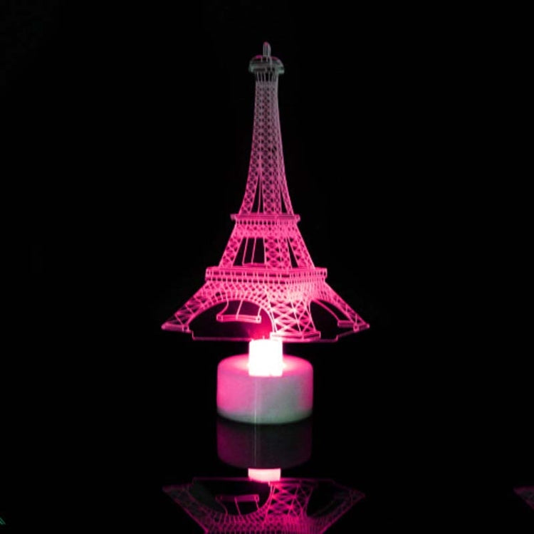 10 PCS Creative Christmas LED Light Colorful Flashing 3D Night Light