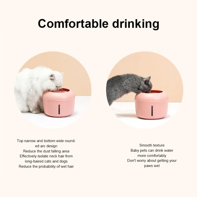 Pet Automatic Circulating Filtering Water Dispenser, Specification: 20x20x15.3cm