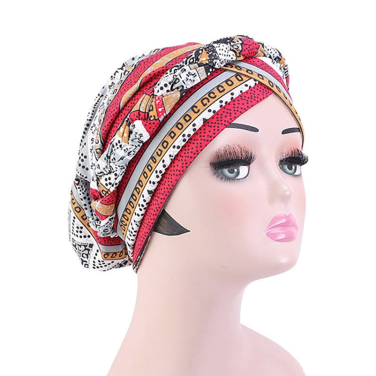 3 PCS TJM-429A Turban Hat Twist Braid Hat Bohemian Toe Cap Night Cap Nursing Cap, Size: One Size