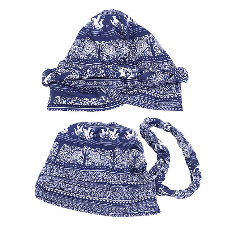 3 PCS TJM-429A Turban Hat Twist Braid Hat Bohemian Toe Cap Night Cap Nursing Cap, Size: One Size