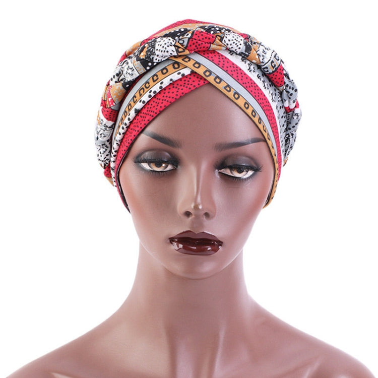 3 PCS TJM-429A Turban Hat Twist Braid Hat Bohemian Toe Cap Night Cap Nursing Cap, Size: One Size