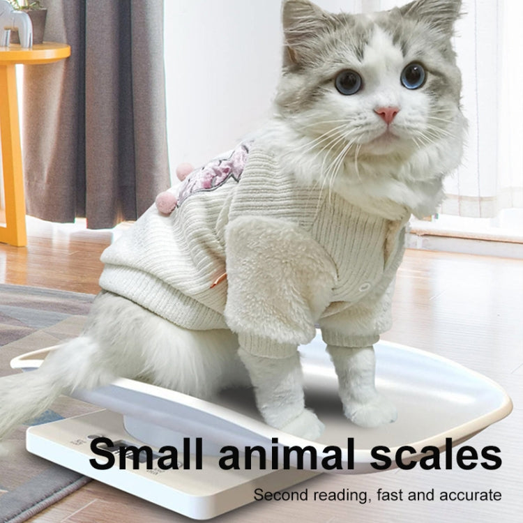 Mini Pet Scale Baking Kitchen Electronic Scale, Specification: 10kg/1g(White)