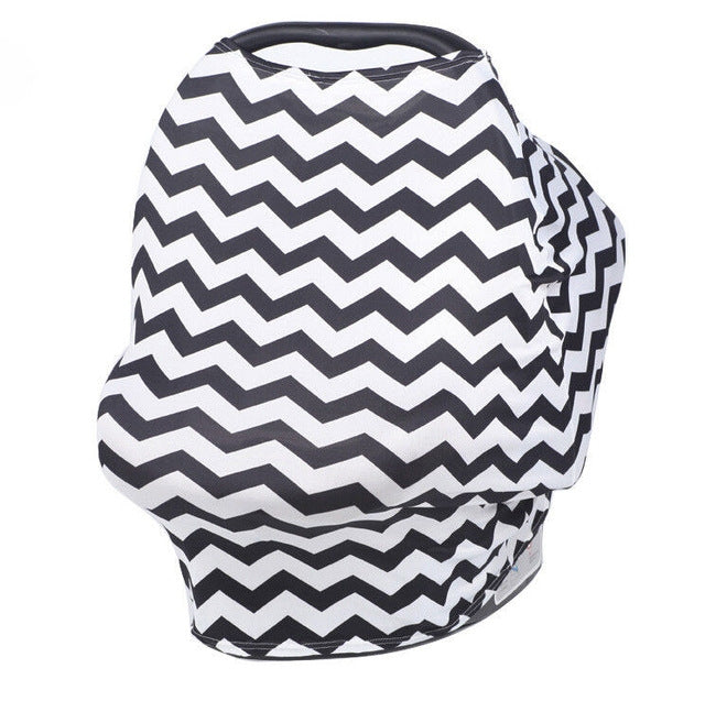 Multi-function Shopping Cart Baby Car Set Cradle Cover Cotton Nursing Towel
