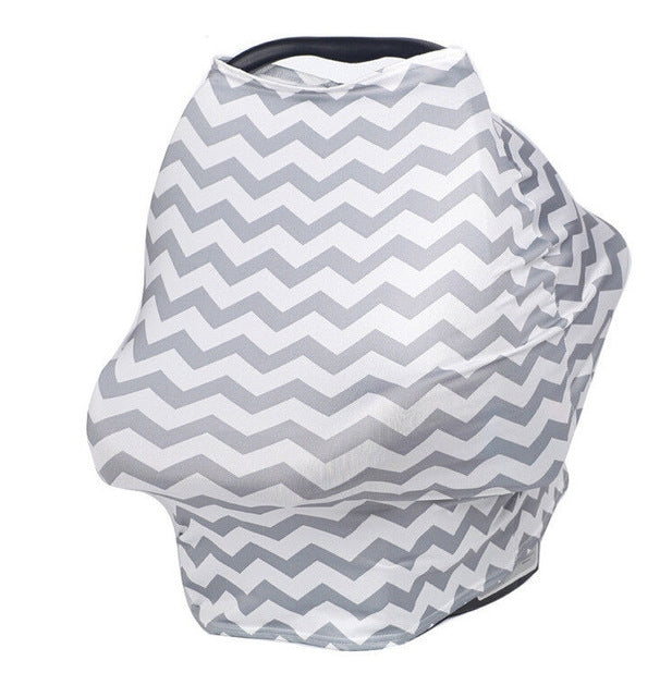 Multi-function Shopping Cart Baby Car Set Cradle Cover Cotton Nursing Towel