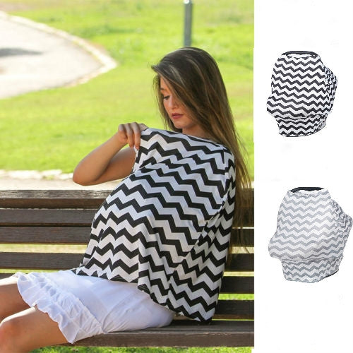 Multi-function Shopping Cart Baby Car Set Cradle Cover Cotton Nursing Towel