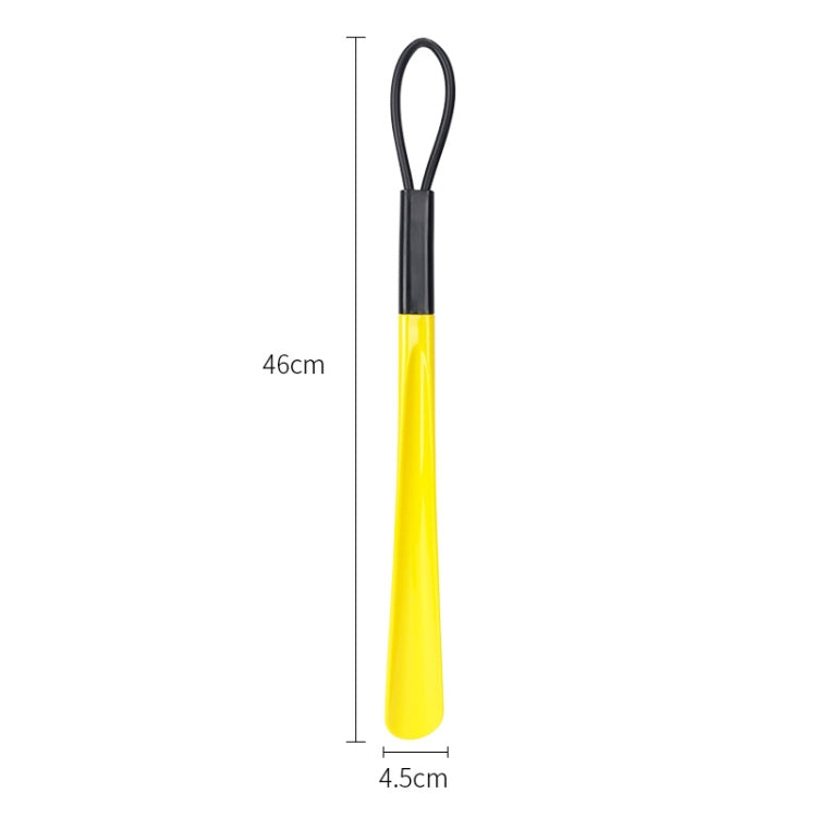 3 PCS Long Colorful Plastic Shoehorns Don'T Bend Down To Wear Shoes Shoehorns