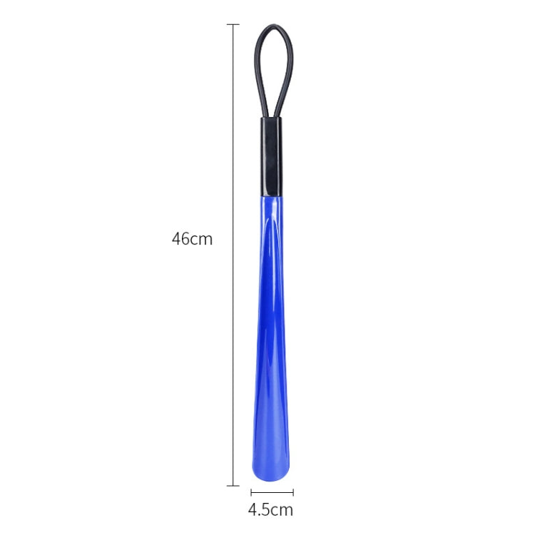 3 PCS Long Colorful Plastic Shoehorns Don'T Bend Down To Wear Shoes Shoehorns