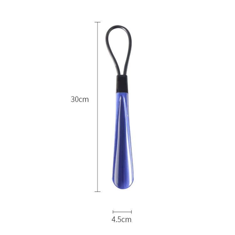 3 PCS Long Colorful Plastic Shoehorns Don'T Bend Down To Wear Shoes Shoehorns