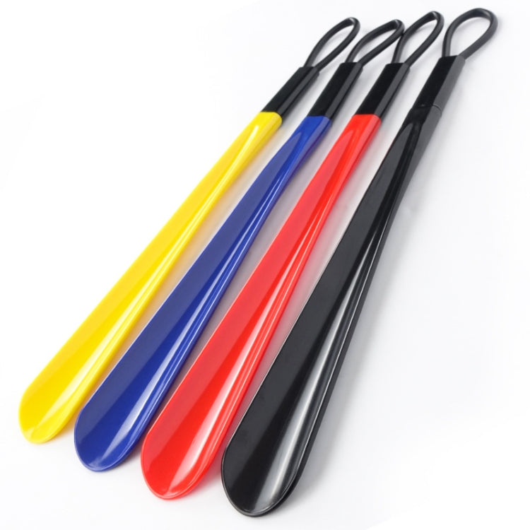 3 PCS Long Colorful Plastic Shoehorns Don'T Bend Down To Wear Shoes Shoehorns