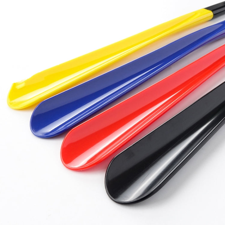 3 PCS Long Colorful Plastic Shoehorns Don'T Bend Down To Wear Shoes Shoehorns