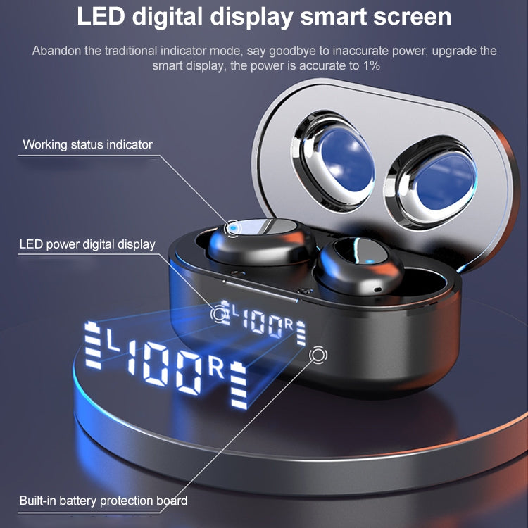 TW16 TWS Wireless Sports Waterproof Bluetooth Earphone