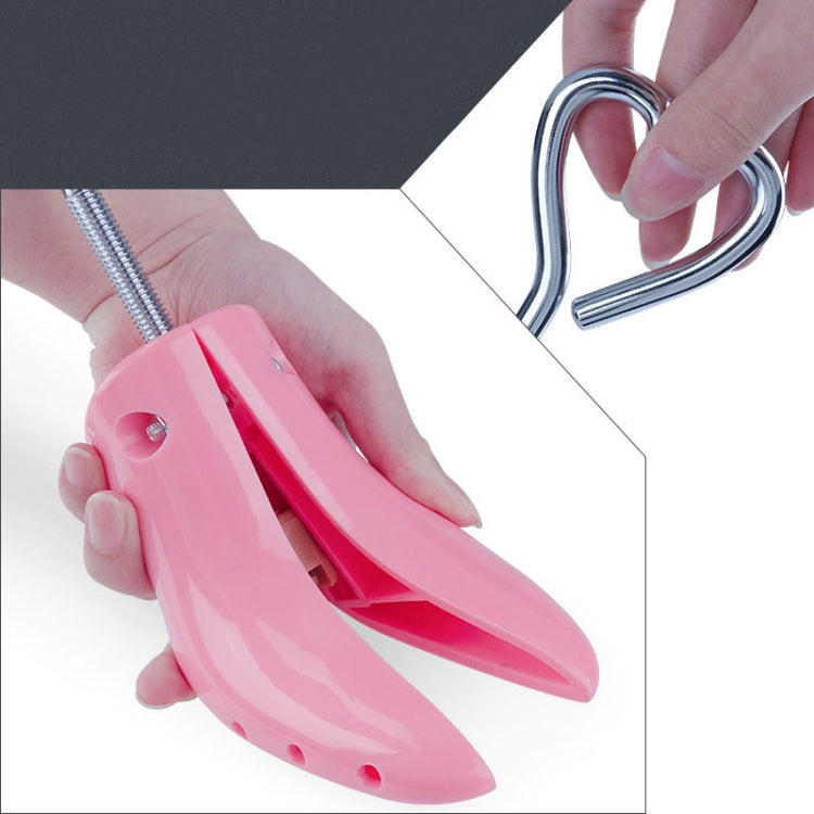 Boots High-Top Shoes Shoe Expander Adjustable Boot Support(Pink)