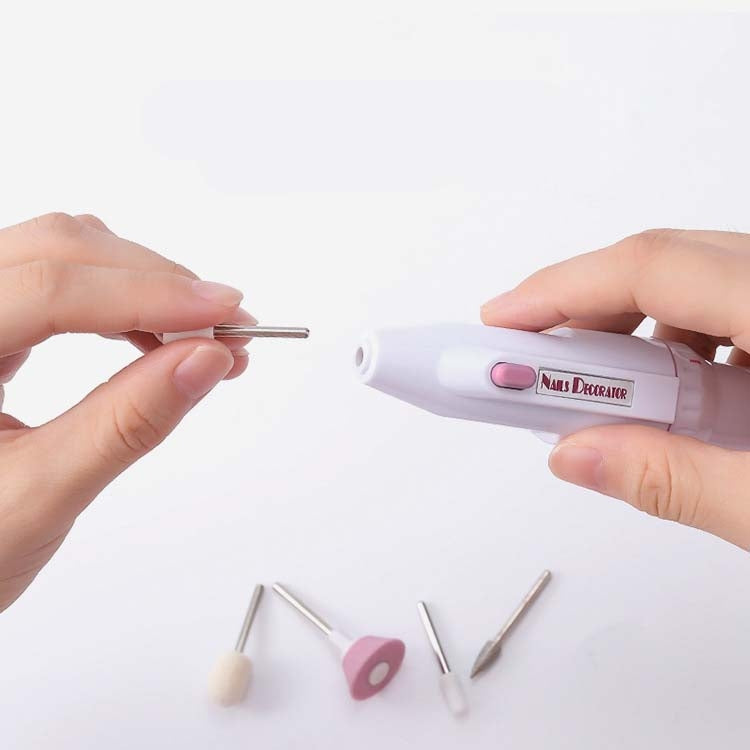 3 Sets Electric Nail Polisher Mini Nail Pen Test Polisher